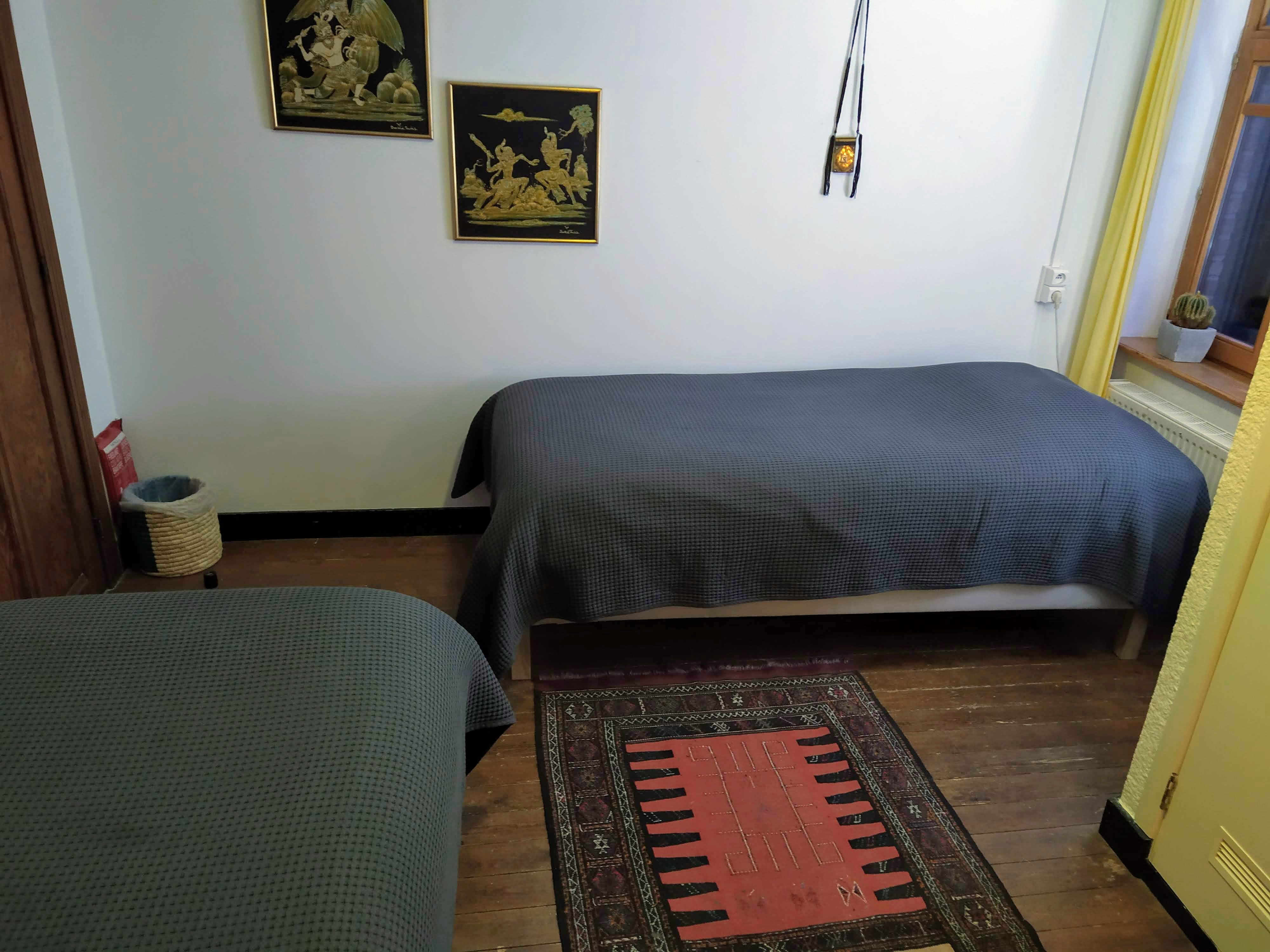 Dormitory for women (or couple) with a private shower (2 - persons bedroom)