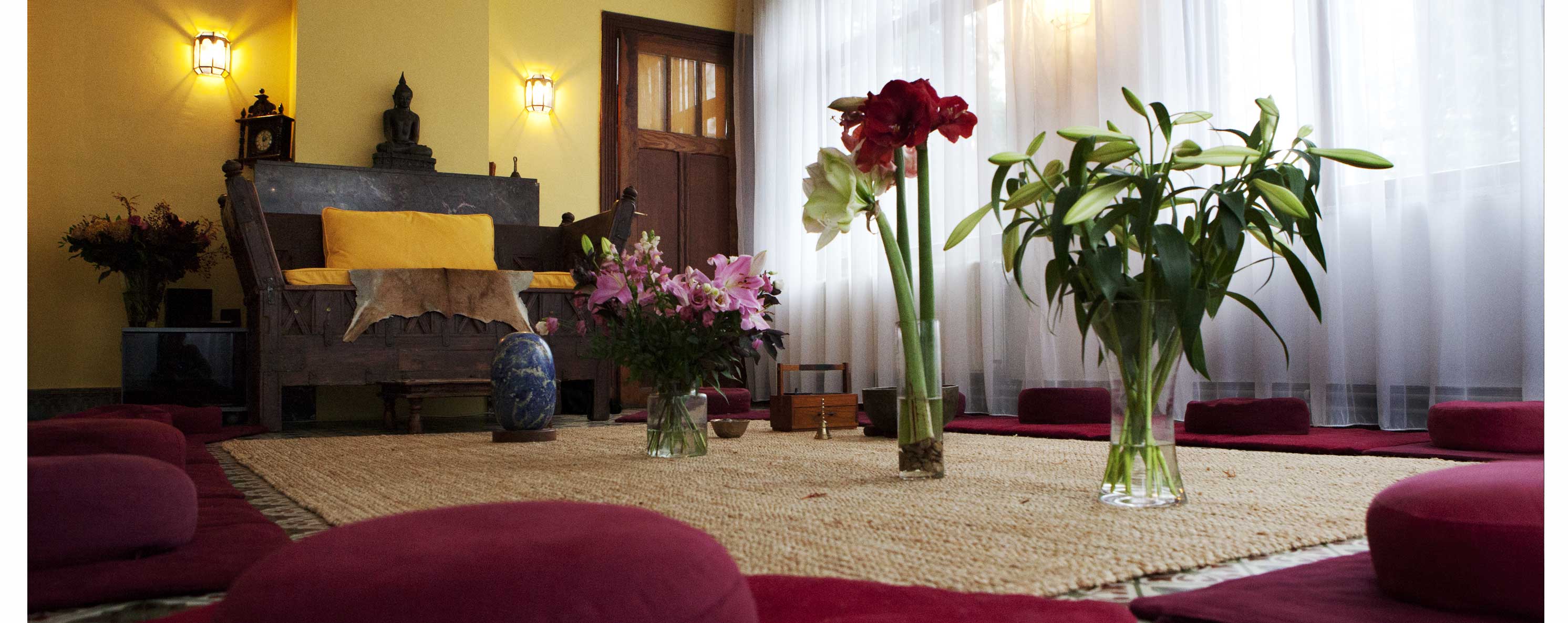 Meditation Room Asharum Amonines | Asharum Amonines Nâm retraite centrum - De Essentie van Meditatie - Meditatie Ruimte Asharum Amonines
