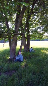 Nabij retraite centrum in Belgie Asharum Amonines - wandeling en meditatie in natuur