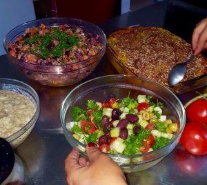 Retreat centre Vegan cooking in Asharum Amonines Belgium