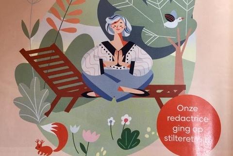Yoga Retreat article in Flair