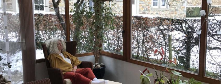 contemplation in serre 2 | Asharum Amonines