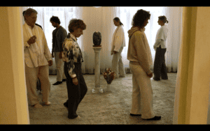 Walk Meditation during Essence of Meditation in Asharum Amonines